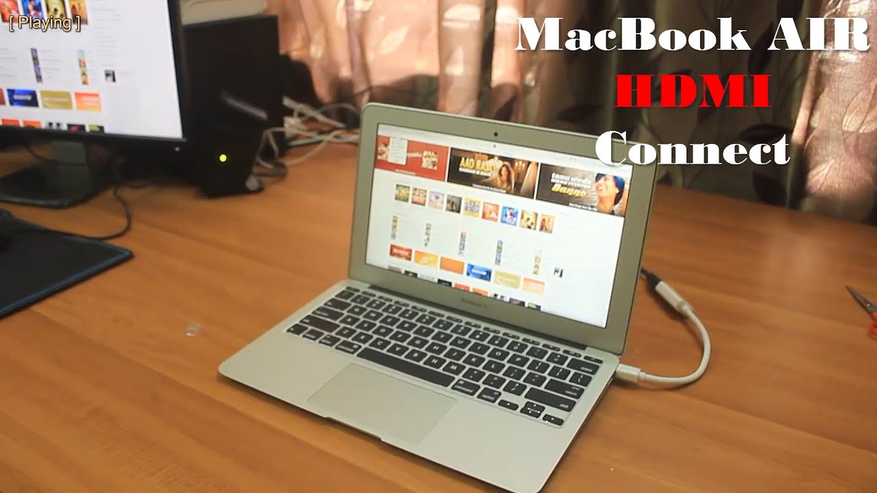 use mac book pro hdmi port for video input
